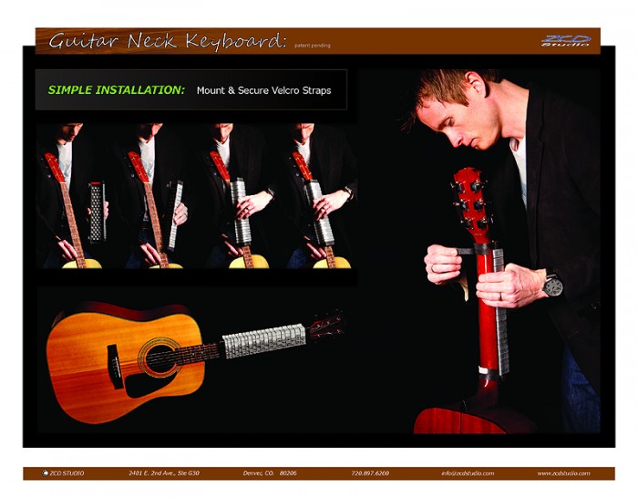 Guitar Neck Keyboard,  | International Design Awards Winners